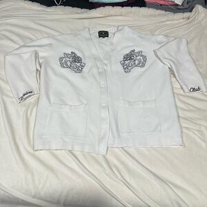 Darc Sport Men’s White Wolves Club Cardigan